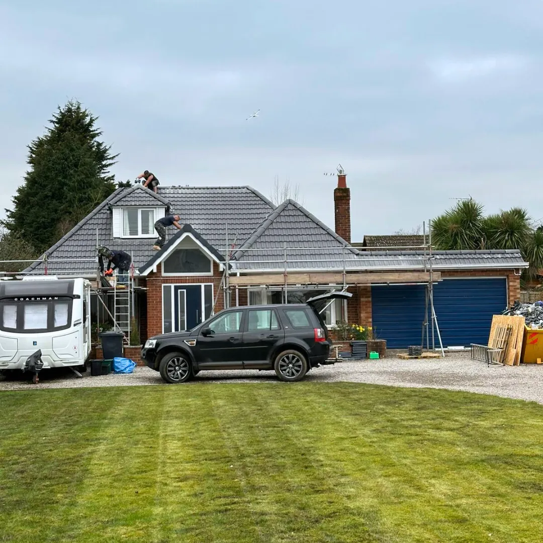 Recent roof project completed in Gloucester