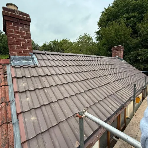 Recent roof project completed in Gloucester