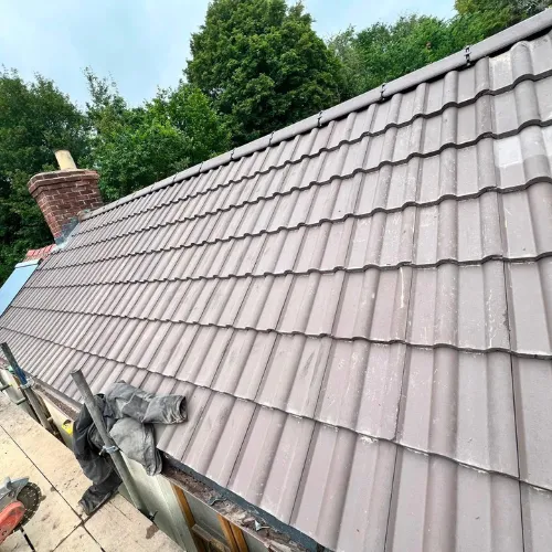 Recent roof project completed in Gloucester